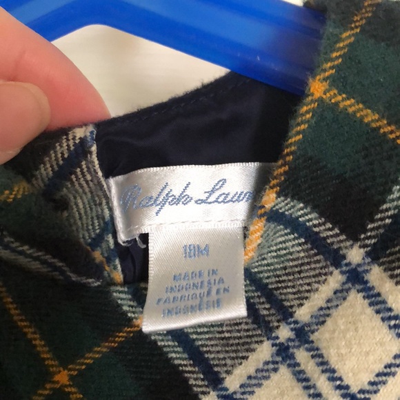 Beautiful Ralph Lauren Flannel Dress - Picture 5 of 8